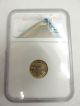 2008 Gold Eagle $5 Tenth - Ounce Gem Uncirculated Ngc 1/10 Oz Fine Gold Gold photo 2