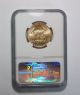 $25 Gold Eagle 2009 Ngc Ms 70 Early Release Gold photo 1