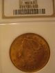 1894 Liberty Double Eagle $20 Gold Coin Ms 63 Gold photo 5
