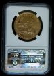2011 W $50 Gold Eagle Burnished Finish 25th Ngc Ms70 Low Pop Gold photo 2