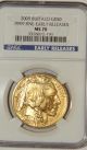 2009 American Gold Buffalo (1 Oz) $50 - Ngc Ms70 - Early Release Gold photo 3