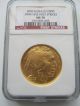 2006 American Gold Buffalo Proof (1 Oz) $50 - Ngc Ms 70 First Strike Gold photo 1