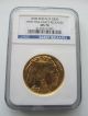 2008 Early Release 1oz.  $50 Gold Buffalo Coin,  Ngc Ms 70 Gold photo 4