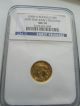 2008 W $5 1/10oz Gold Buffalo Coin,  Ngc Ms70,  Early Release W/ Box & Gold photo 2