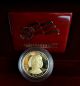 2010 - W First Spouse $10 1/2 Oz Proof Gold Coin Abrigail Fillmore.  Box & Gold photo 1