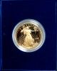 1995 W American Eagle $50 1 Oz Proof Gold Bullion Coin.  Box & Gold photo 1
