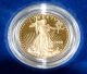 1998 - W American Eagle 1/4 Oz.  $10 Proof Gold Bullion Coin W/case & Gold photo 9