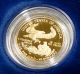1998 - W American Eagle 1/4 Oz.  $10 Proof Gold Bullion Coin W/case & Gold photo 10