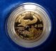 1998 - W American Eagle 1/4 Oz.  $10 Proof Gold Bullion Coin W/case & Gold photo 3