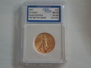 2007 $25 American Gold Eagle Coin photo