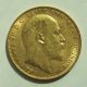 1910 King Edward Vii Full Gold Sovereign Coin Mintage,  Royal,  London 22kt Gold photo 1