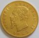 1863 Kingdom Of Italy Vittorio Emanuele Ii Gold 20 Lire Coin Gold photo 1