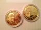 Rare 1oz Nobel Laureates Manela/de Klerk 24 Carat Gold Coin Gold photo 2