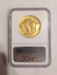 2007 Us $50 Gold Buffalo Ngc Ms 70 Early Releases Gold photo 3