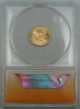2009 $5 Gold American Eagle,  Anacs Ms - 70 First Day Issue 0051 Of 1475 Gold photo 1