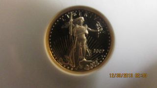 2007 - W $5 Gold Eagle 1/10 Oz.  G$5 Ngc Pf70 Proof Pr70 Cameo photo