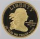 2007 - W $10 Gold 1/2 Oz.  First Spouse Jefferson ' S Liberty Ngc Pf70 Ultra Cameo Gold photo 2
