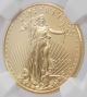 2008 W American Eagle 1/4 Oz $10 Ten Dollar Gold Bullion Coin Ngc Ms70 Gold photo 2