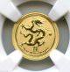 Australia 2012 - P Ngc Ms 70 Year Of The Dragon $5 Gold Coin - 1/20 Oz Troy Kq744 Gold photo 1