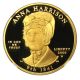 2009 - W Anna Harrison $10 Ngc Proof 70 Ucam First Spouse.  999 Gold Gold photo 2