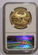 2008 - W Gold American Eagle $50 One Ounce Fine Gold Ngc Pf69 Gold photo 1