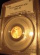 2005 - W $5 Pcgs Pr69 Dcam 1/10th Oz,  Gold American Eagle Gold photo 2