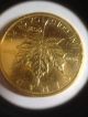Mapleleaf $50 1991 Ounce Gold Coin Gold photo 5