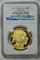 2012 W $50 Proof 1 Oz Gold Buffalo Ngc Pf70 Ucam Early Releases + Ogp Gold photo 1