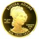 2008 - W Louisa Adams $10 Ngc Pr69 Dcam First Spouse.  999 Gold Gold photo 2