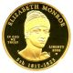 2008 - W Elizabeth Monroe $10 Ngc Pr69 Dcam First Spouse.  999 Gold Gold photo 2