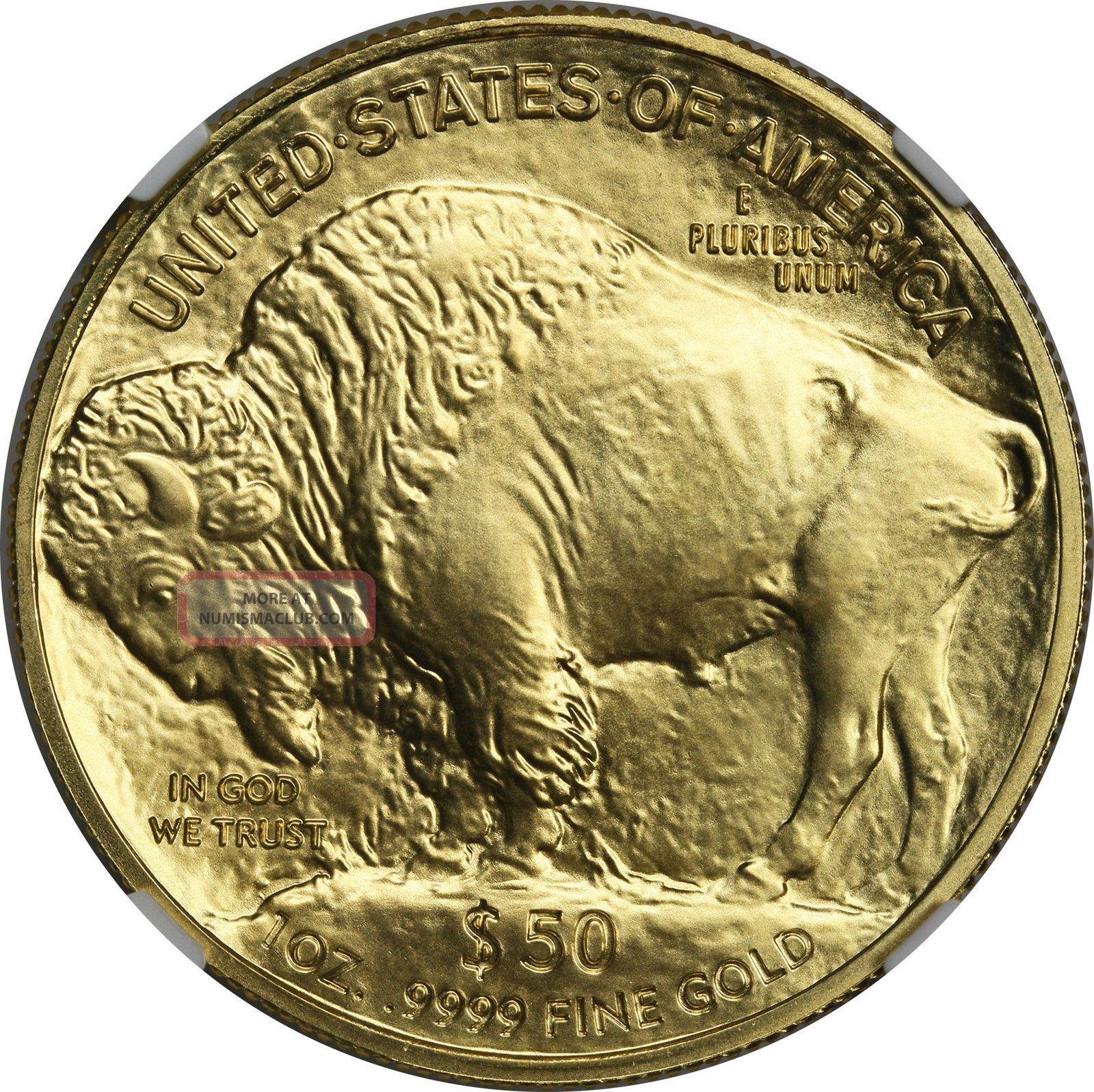 2011 American Buffalo Gold $50 One - Ounce Ms 70 Ngc. 9999 ...