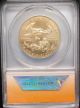 2009 $50 American Gold Eagle Anacs Ms 70 First Day Of Issue In Presentation Box Gold photo 2