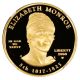 2008 - W Elizabeth Monroe $10 Ngc Proof 70 Dcam First Spouse.  999 Gold Gold photo 2