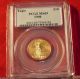 1998 $10 Gold Eagle Pcgs Ms69 1/4 Oz Great Collectible Gold photo 3