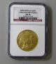 2006 1 Oz Gold Buffalo Coin $50.  9999 Ms70 Ngc First Strikes Gold photo 2