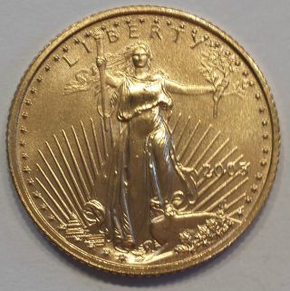 2005 1/10 Oz Gold American Eagle photo