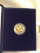 1990 Proof American Eagle 1/10 One Tenth Troy Oz 5 Dollar Gold Coin Box W/ Gold photo 4