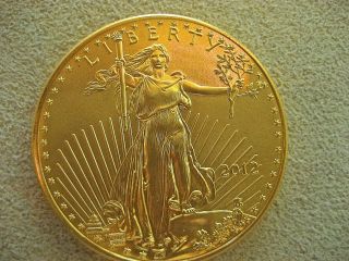 2012 American Eagle 1 Oz $50 Fifty Dollar Gold Bullion Coin photo