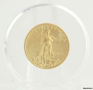 2013 American Eagle $5 1/10 Troy Oz Gold Coin - Investment United States photo