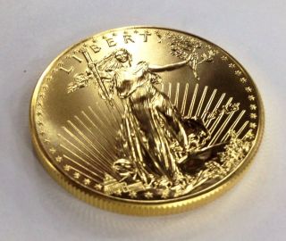 2013 1 Oz $50 Gold American Eagle Uncirculated Boullion Coin photo