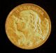 1927b Helvetia Swiss 20 Franc - 3 Gold photo 2