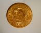 Mexico 1921 Over 11 20 Peso Gold Coin Ngc Ms62 Gold photo 3