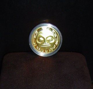 Canada $200 Proof Gold Coin 1997 Commemorative:22kt 1/2 Oz Haida Raven +coa+ Box photo