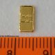 2x - 1/4 (0.  25) Gram Solid Gold Bar.  999 24k Gold (. 25) Bullion Collect = 1/2 G Gold photo 2