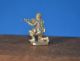 Hand Casted Solid 14k Gold Us Modern Infantry Army Man,  6.  3g 14k Gold photo 3