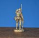 Hand Casted Solid 14k Gold Us Modern Infantry Army Man 6.  8g 14k Gold Gold photo 2