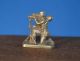 Hand Casted Solid 14k Gold Us Modern Infantry Army Man 8.  7g 14k Gold Gold photo 2