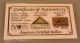 Acb Pyramid 24k 99.  99 Fine Gold 5grain Bar With Certificate Of Authenticity Gold photo 1