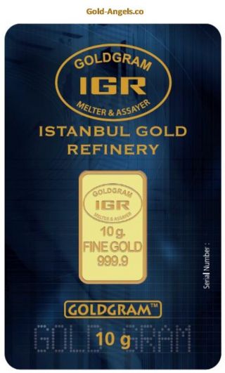 4 X 10 Grams 999.  9 24k Gold Bullion Bar With Lbma & Ship/insurance photo