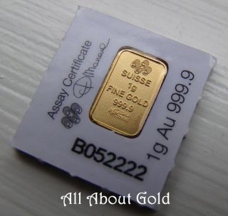 Solid Gold Bar 1 Gram Lady Fortuna Pamp Suisse Cornucopia Multigram Assay Bu photo